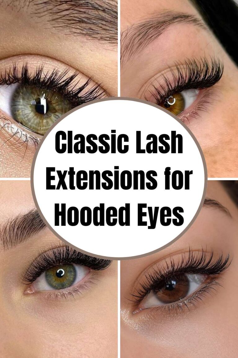 15 Classic Lash Extensions for Hooded Eyes