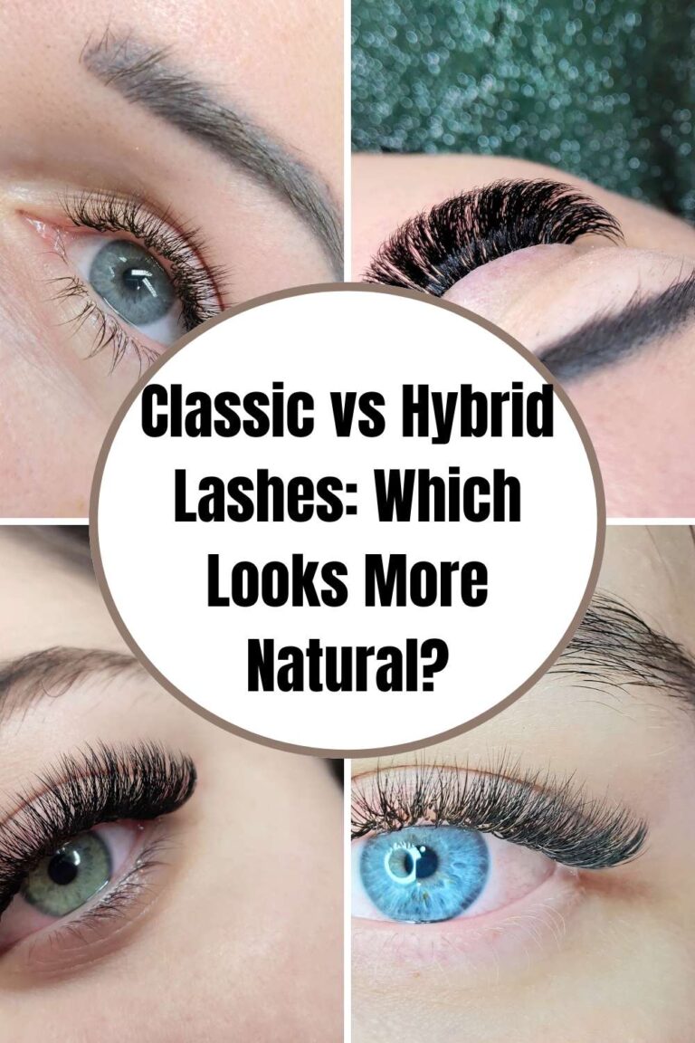Classic vs Hybrid Lashes Which Looks More Natural
