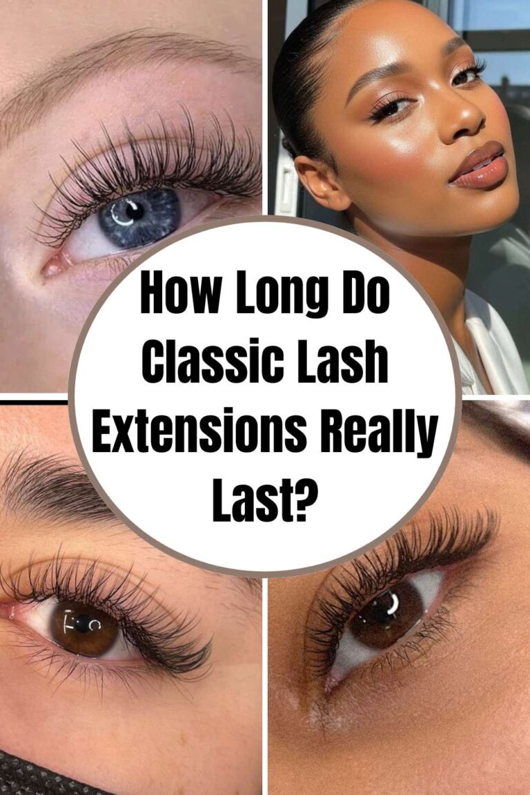 How Long Do Classic Lash Extensions Really Last