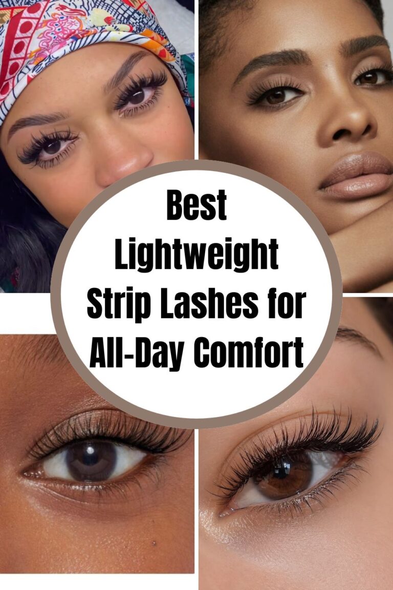 Best Lightweight Strip Lashes for All-Day Comfort