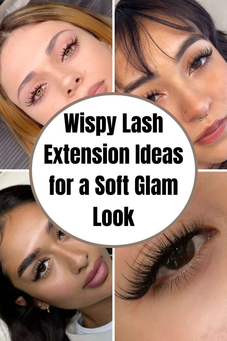 25 Wispy Lash Extension Ideas for a Soft Glam Look