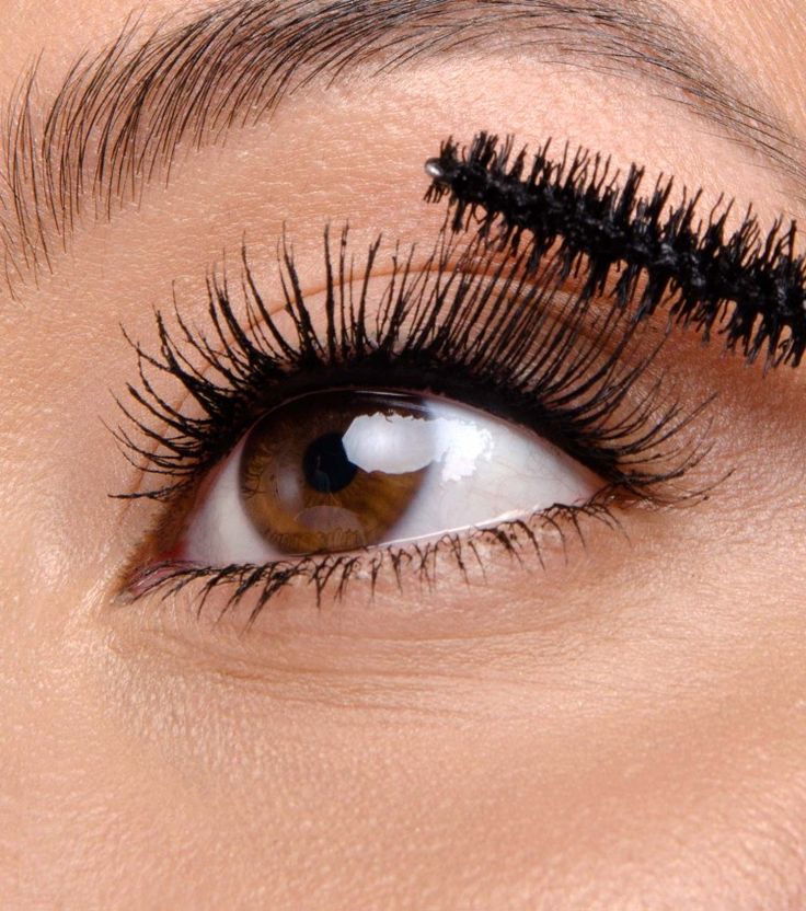 Applying Mascara Too Heavily