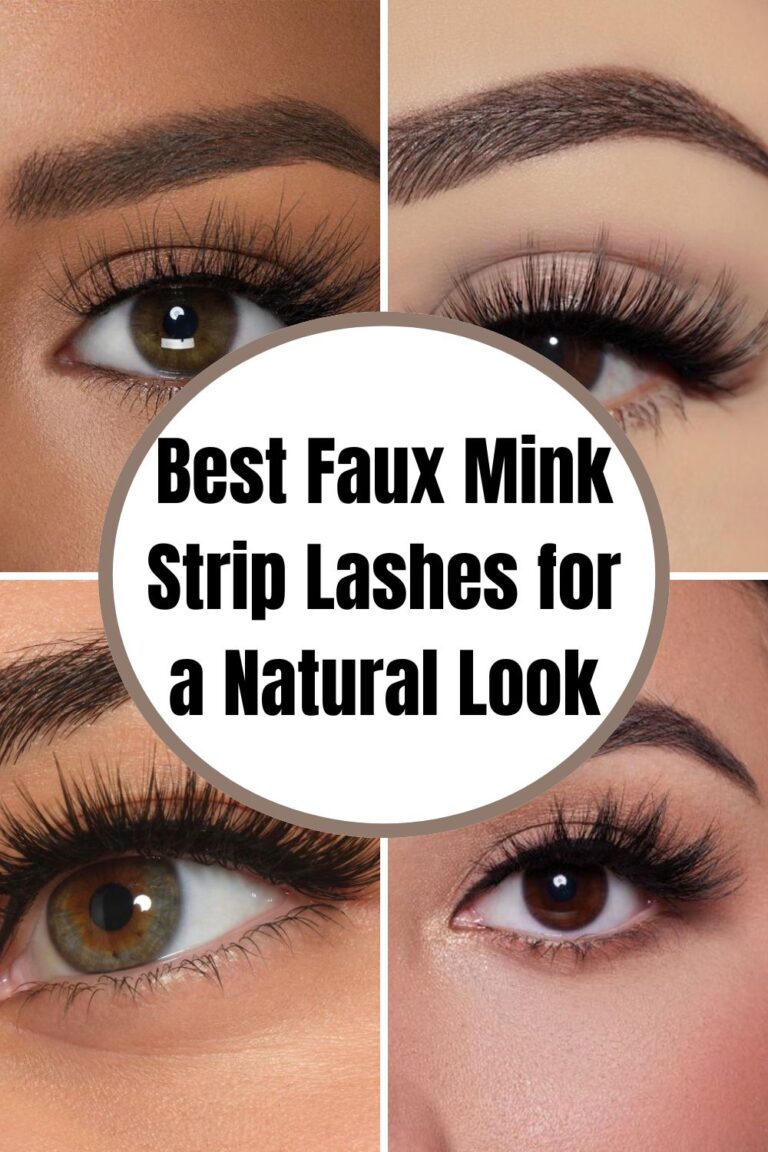 Best Faux Mink Strip Lashes for a Natural Look