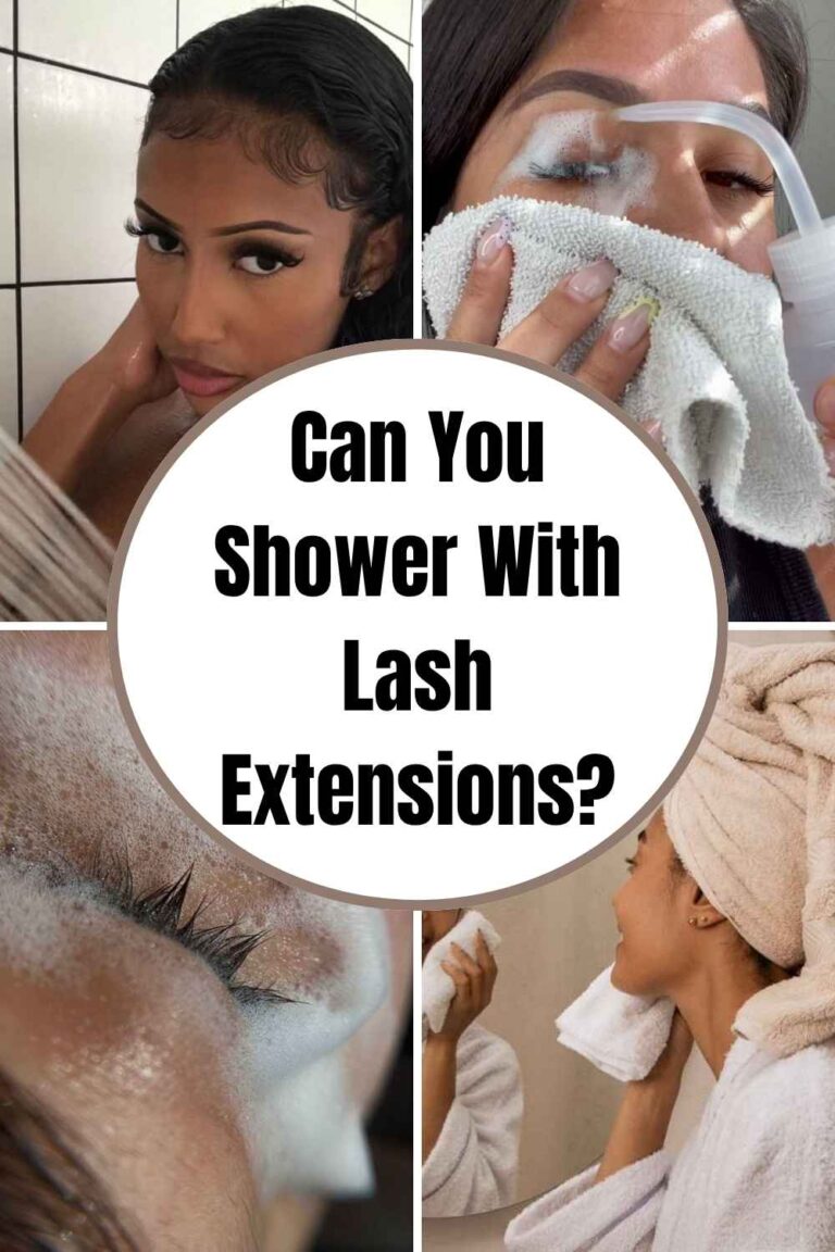 Can You Shower With Lash Extensions