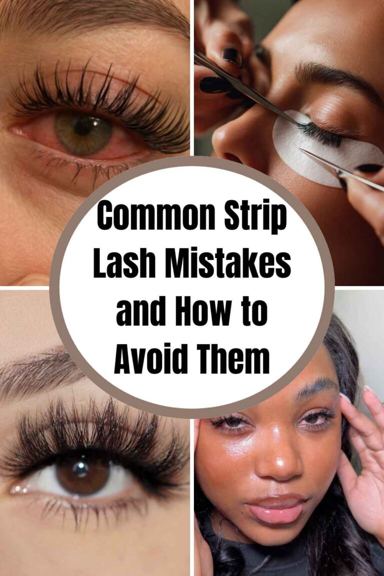Common Strip Lash Mistakes and How to Avoid Them