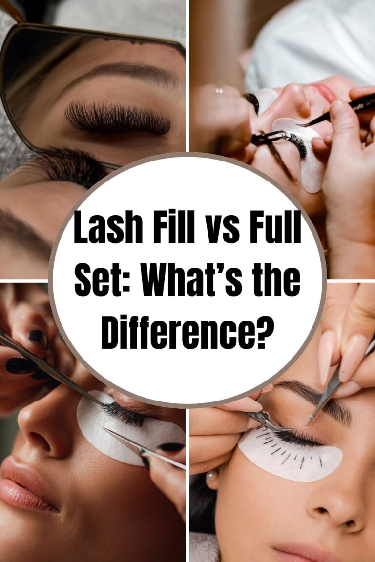 Lash Fill vs Full Set What’s the Difference