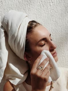 Don't Use Your Body Towel to Rub Your Eyes Dry