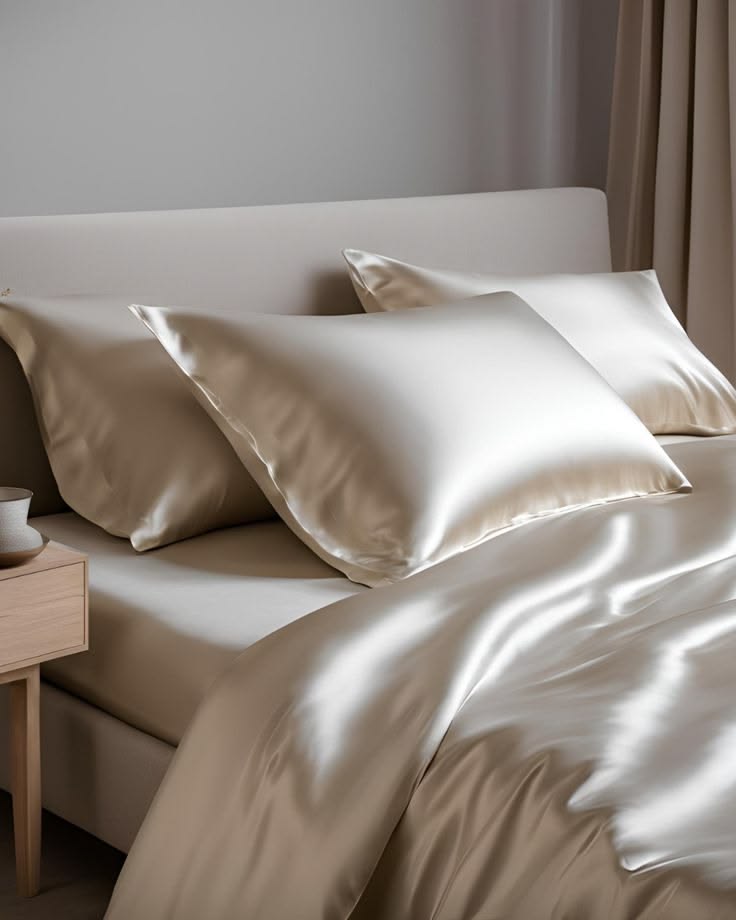  Try a Silk or Satin Pillowcase