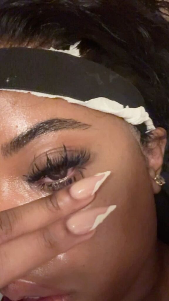 You Keep Touching Your Lash Extensions